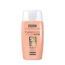 ISDIN Fusion Water 5 Stars FPS50 Color Média - Protetor Solar Facial com Cor 50ml