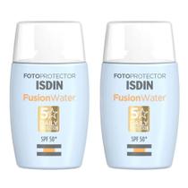 Isdin Fusion Water 5 Stars Kit 2 Protetores Solares Faciais FPS 60
