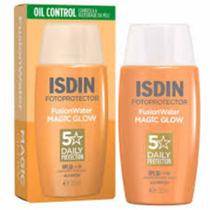 Isdin Fusion Water Magic Glow FPS30 50ml Protetor Solar Facial