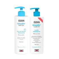 Isdin Kit Gel de Banho Ureadin 424g + Loção Hidratante Ureadin 400ml
