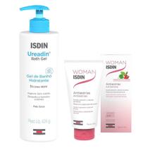 Isdin Kit - Gel de Banho Ureadin + Creme Corporal Woman Antiestrias