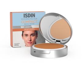 Isdin Protetor Solar Facial Pó Compacto Cor Bronze Fps50-10g