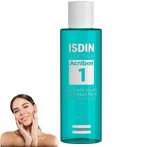 Isdin Sabonete Liquido Acnibin Facial Oily Skin Pele Oleosa Ácido Salicílico Desobstrui os Poros