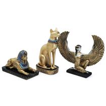 Isis Esfinge de Gize Bastet Deusas do Egito Decoração Resina