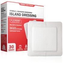 Island Dressing EVERLIT Bordered Gauze, grande, 15 x 15 cm (pacote com 30)