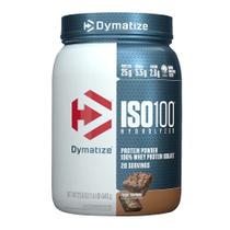 Iso 100 whey hidrolisado Dymatize 640gr chocolate gourmet