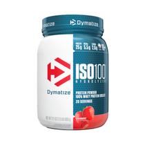 Iso 100 Whey Hidrolisado Sabor Morango 600g Dymatize Iso 100 Whey Hidrolisado Sabor Morango 600g Dymatize