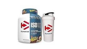 Iso 100 Whey Hydrolyzed 5lbs (2,3kg) cocoa pebbles Coqueteleira Dymatize