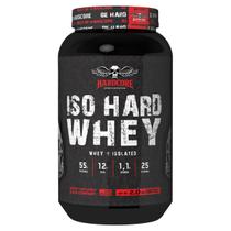 Iso hard whey 900 g - hardcore (morango) Iso hard whey 900 g - hardcore (morango)