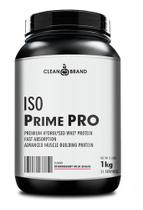 Iso prime whey hidrolisado isolado 1kg clean brand
