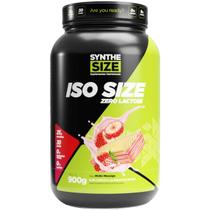 Iso Size Zero Lactose 900g Sabor Wafer Morango Synthesize