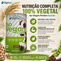 ISO Vegan Protein 400g - Chocolate com Coco - Dynlab ISO Vegan Protein 400g - Chocolate com Coco - Dynlab