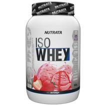 Iso Whey - 900g Morango - Nutrata Iso Whey - 900g Morango - Nutrata