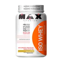 Iso Whey 900Gr Max Titanium Puro Chocolate