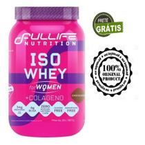 Iso whey for women morango 907g fullife - Fullife Nutrition