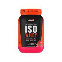 Iso Whey Morango New Millen 900g Pote Iso Whey Morango New Millen 900g Pote