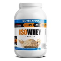 Iso Whey Protein Sabor Baunilha Bourbon 900g Nutrilatina