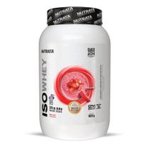 Iso whey sabor morango 900g - nutrata