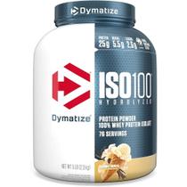 Iso100 Whey Isolado Hidrolisado Gourmet Vanilla Dymatize 610g