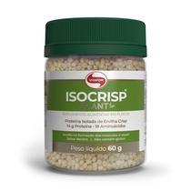 Isocrisp Plant Vitafor Pote 60g Proteína Vegetal Crocante para Receitas e Snacks