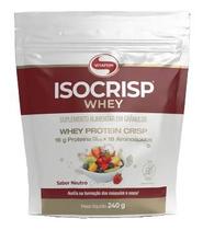 Isocrisp Whey Protein em Crispies Crocantes Sabor Neutro Vitafor 240g Isocrisp Whey Protein em Crispies Crocantes Sabor Neutro Vitafor 240g