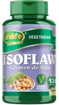 Isoflavona Isoflaw Germen de Soja 500mg 120 Vegan Caps - Unilife