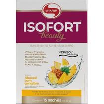 Isofort Beauty 15Un X 25G Abacaxi Com Gengibre Vitafor Isofort Beauty 15Un X 25G Abacaxi Com Gengibre Vitafor