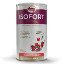 Isofort Beauty (Whey Protein e Colágeno Verisol) Cranberry 450g - Vitafor