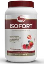 Isofort Whey Protein Isolado Sabor Frutas Vermelhas de 900 g -Vitafor