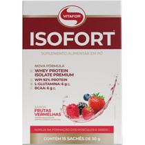 Isofort Zero 15Saches X 30G Frutas Vermelhas Vitafor