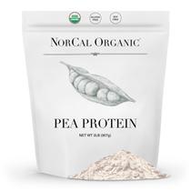 Isolado de proteína de ervilha NorCal Organic 907g 100% vegano sem sabor Isolado de proteína de ervilha NorCal Organic 907g 100% vegano sem sabor