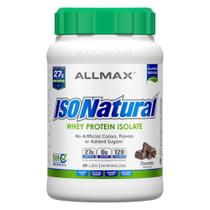 Isolado de proteína de soro de leite ALLMAX ISONATURAL Chocolate 907g