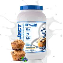 Isolado de proteína de soro de leite Evogen Isoject Blueberry Muffin 25 Serv