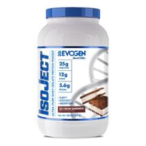 Isolado de proteína de soro de leite Evogen Isoject Ultra-Pure 25 porções