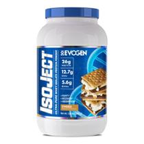 Isolado de proteína de soro de leite Evogen Isoject Ultra-Pure S'Mores 25 Serv