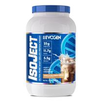 Isolado de proteína de soro de leite Evogen Isoject Vanilla Cold Brew 25 Serv