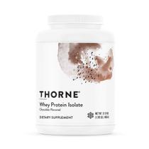 Isolado de proteína de soro de leite THORNE 900g com sabor de chocolate