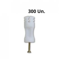 Isolador Branco Haste De Cerca Elétrica Comum Pacote Com 300