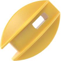 Isolador Castanha Amarelo C/100 - Alta Qualidade