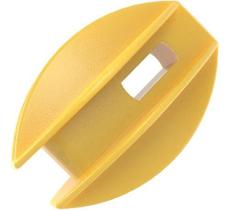 Isolador Castanha Amarelo C/200 - Alta Qualidade