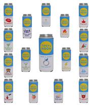 Isolador de bebidas Funky Junque Slim Can Cooler 12 oz