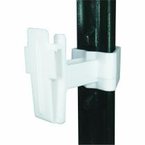 Isolador de fita plástica T-Post Field Guardian White, 2 cm, pacote com 25