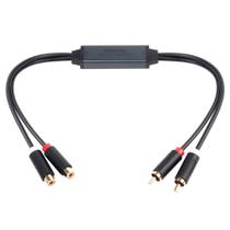Isolador de ruído Ground Loop WiSwinda Mini para carro e casa Isolador de ruído Ground Loop WiSwinda Mini para carro e casa