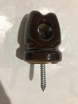 Isolador Pimentão Olhal Porcelana Com Parafuso