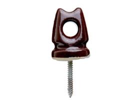 Isolador Porcelana T/Pimentao Foxlux 54X72Mm 40.31