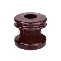 Isolador Roldana De Porcelana 72x72mm Cabo Aéreo Rohdina Isolador Roldana De Porcelana 72x72mm Cabo Aéreo Rohdina