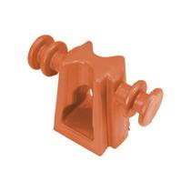 Isolador suporte SIPA 4 vias em injetado PP - Laranja