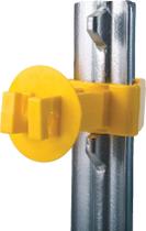 Isolador T-Post Dare 2b SNUG-XLSTP-25 Amarelo 25PC