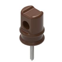 Isolador Tipo Olhal 71x54x38mm Rosca Soberba 5/16"" - 0100113.CB - GERMER Isolador Tipo Olhal 71x54x38mm Rosca Soberba 5/16"" - 0100113.CB - GERMER