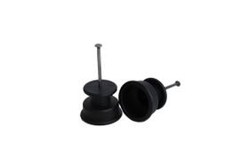 Isolador Tipo Roldana C/ Prego Cerca Elétrica 36x36 Com 50